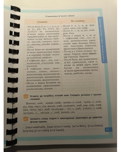 Підручник Українська мова Голуб 5 клас НУШ 2022 м'яка палітурка А5 формату